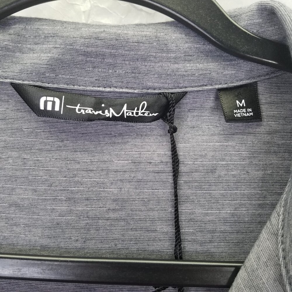 Performance Men’s Gray Quarter-Zip Pullover - Picture 6 of 16